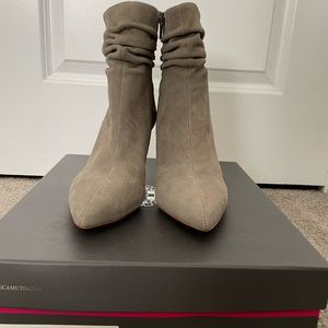New suede booties